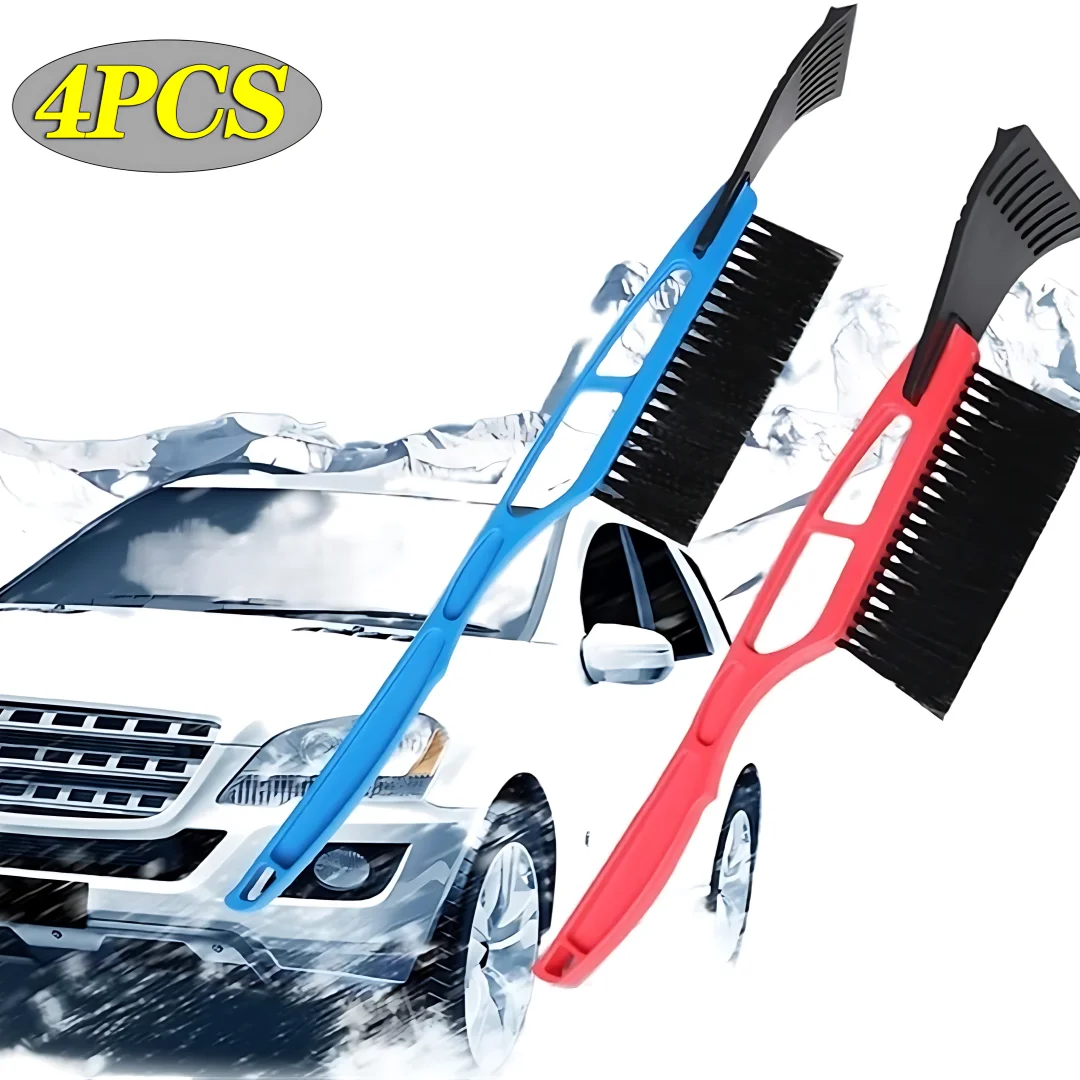 Snow Removal Shovel for Automobile Multi-function Two-in-one Ice Removal Shovel Scraping Snow Shovel Winter Snow Removal Tools