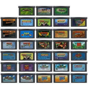 

GBA Video Game Cartridge Console Card dDonkey Kong Mario Wario Series Kart Party for GBASP