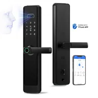 ttlock remote control 3d face recognition fingerprint  automatic safe digital Intelligent electronic lock for Seguro electrico