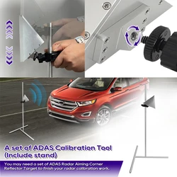 Upgraded Version For Radar Aiming Reflector Target Kit ADAS Calibration Tool For Honda Toyota Kia Ford