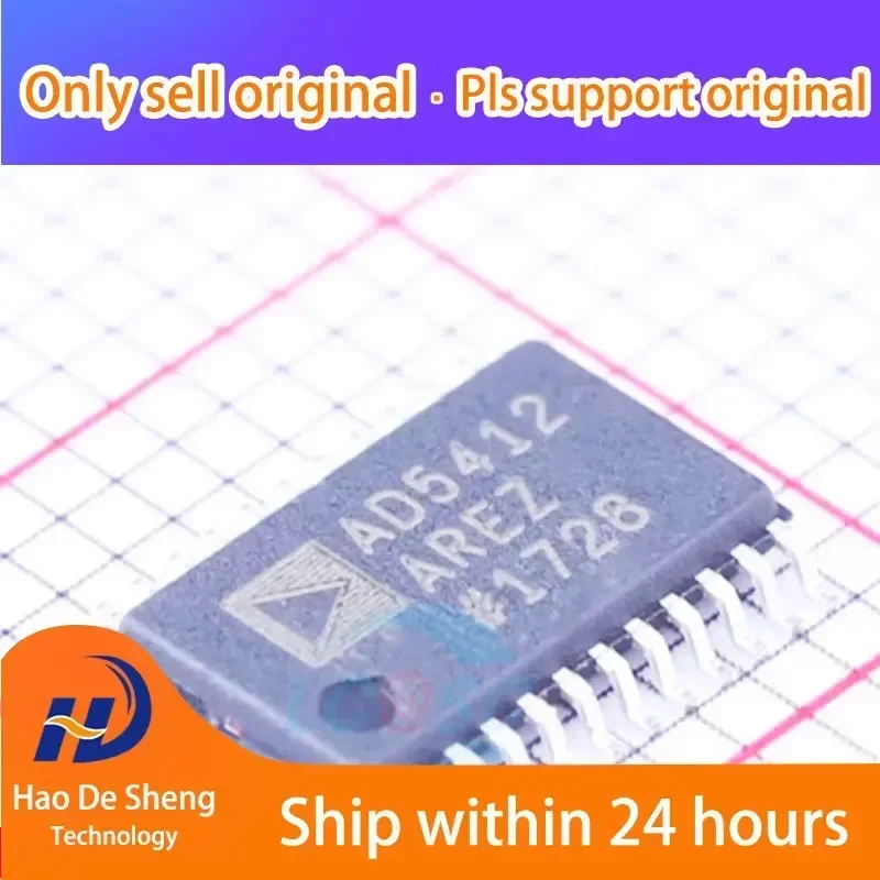 

10 шт./лот AD5412AREZ DAC чип TSSOP-24, новый, оригинальный, в наличии, Power bank