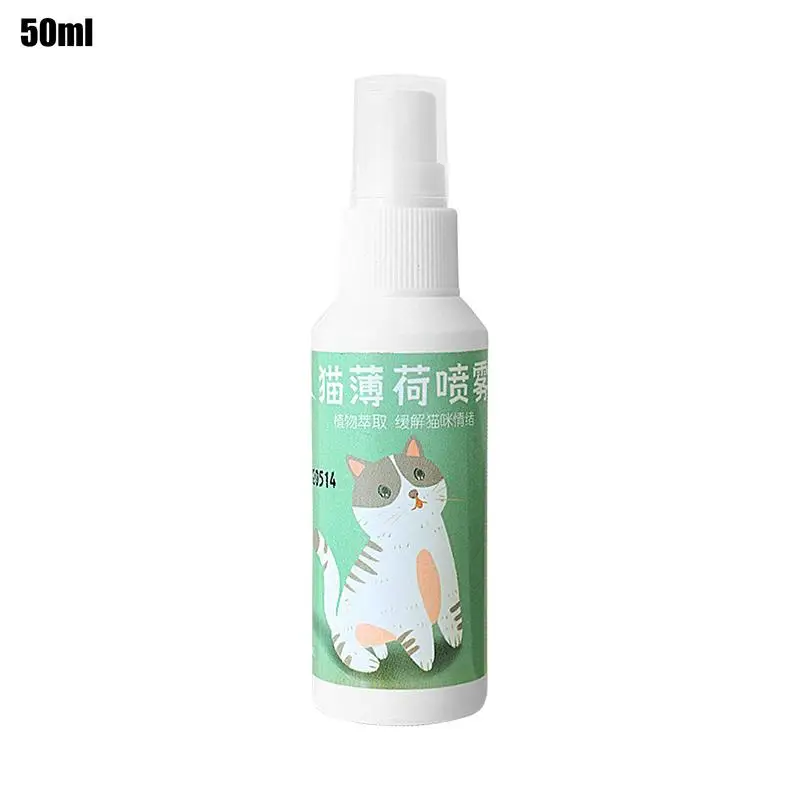 Catnip Spray For Cats Natural Maximum Potency Cat Nip Bundle High Potency Catnip 50ml Safe Non-Addictive Catnip Feline And Cat