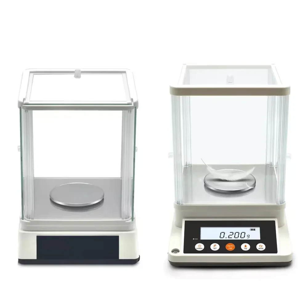 Precision Analytical Balance for Laboratory Use Veterinary Instrument 0.1mg Accuracy