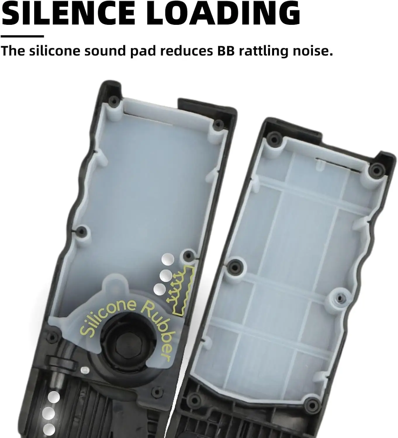 6mm BBS용 에어소프트 퀵 로더 M4 핸드 크랭크 1000개 용량 무소음 스피드 로더 CS 게임 페인트볼 슈팅 에어건 장비