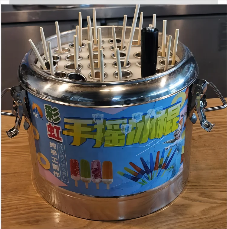 *for Electric Motor Stainless Steel Commercial Popsicle & Ice Lolly Making Machine 4 Mold Set for Bakery