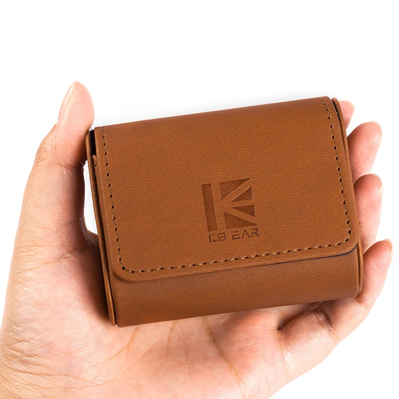 KBEAR Earphone Portable Bag,Travel Portable IEM Earear Storage Bag，Suitable for Earphones,Earplugs,and Cables image 5