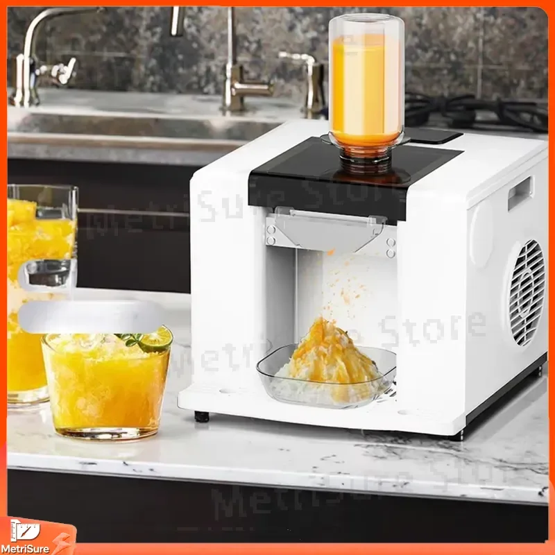 Home Use Real Time Temperature Display Frozen Margaritas Cocktails Frappes Slush Maker Ice Crusher Drink