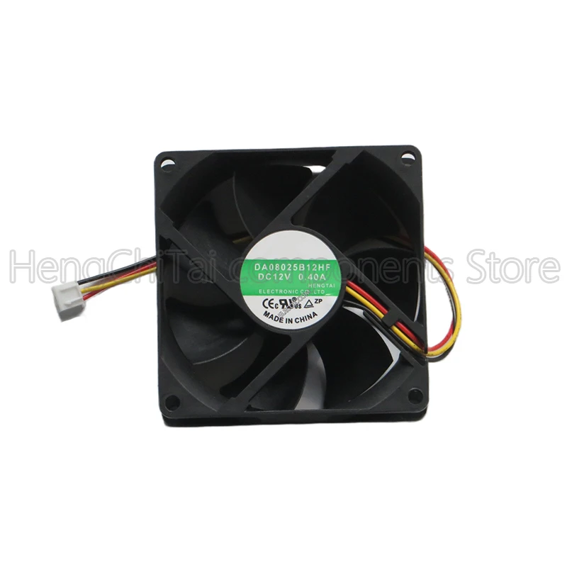 Original 100% Working DA08025B12HF 12V 0.40A 8025 8CM 3-wire UPS cooling fan