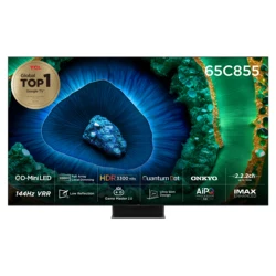 TCL 프리미엄 4K QD-Mini LED TV 안드로이드12 65C855 164cm · 65인치 · 방문설치