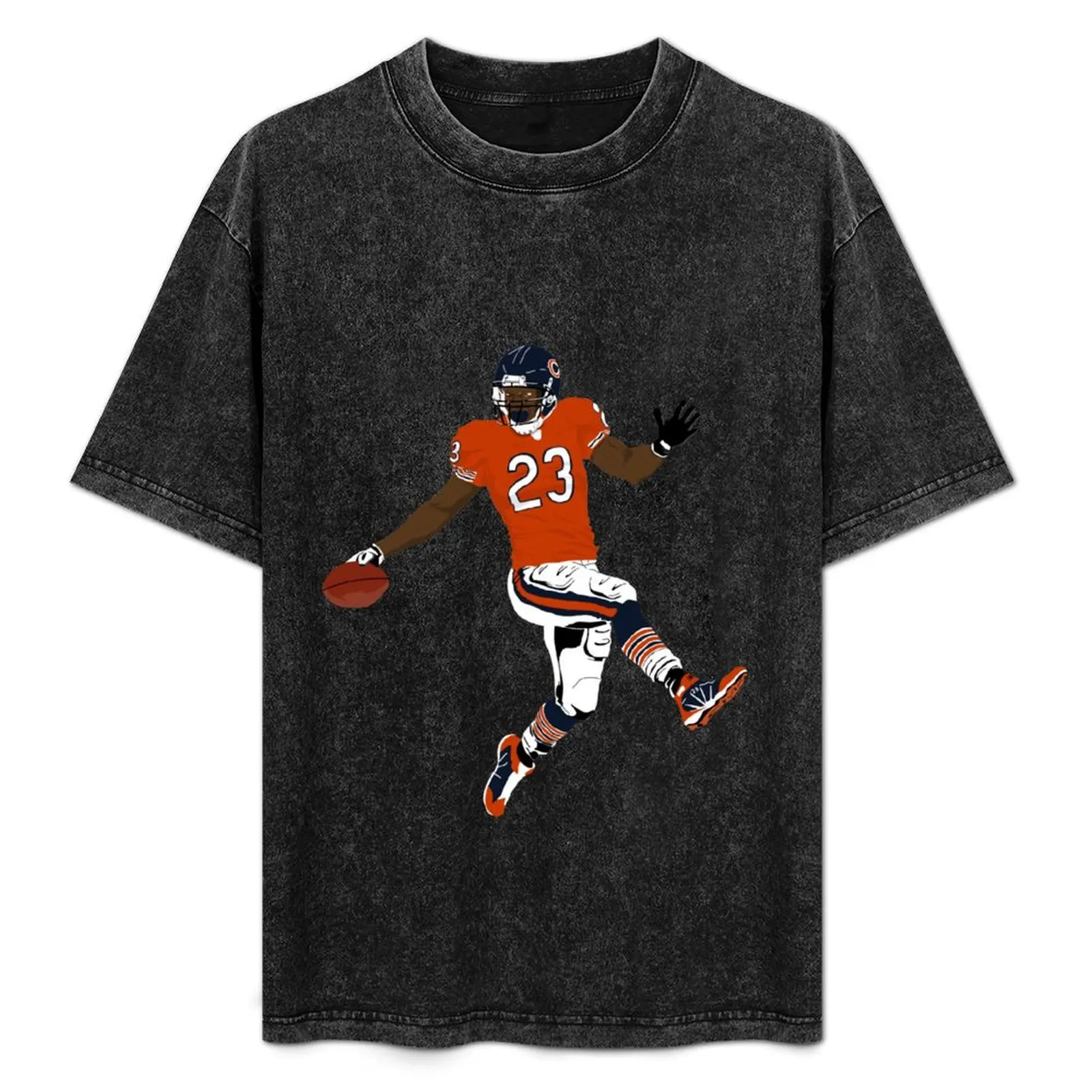 

Devin Hester High Step Drawing T-Shirt Fashion Simple Casual Tee Shirt