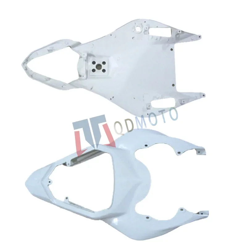 For Yamaha YZF-R6 2006 2007 A Set Unpainted Rear Tail Up and Down Cover ABS Injection Fairing R6 06 07 Motorcycle Accessories