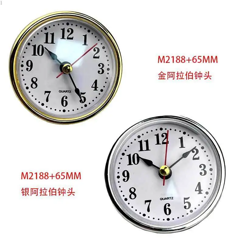 Hot Selling Spot in Foreign Trade M2188-65MM Embedded Clock Head Handicraft Clock Head Minimalist Clock Head Home Decor