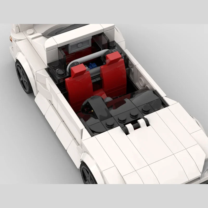 Dynamische S14 Geschwindigkeit abgestimmt Rennwagen Ziegel Bolzen modifizierte Supercar Sportwagen Blöcke benutzerdefinierte Gebäude Moc einzigartige Klokki