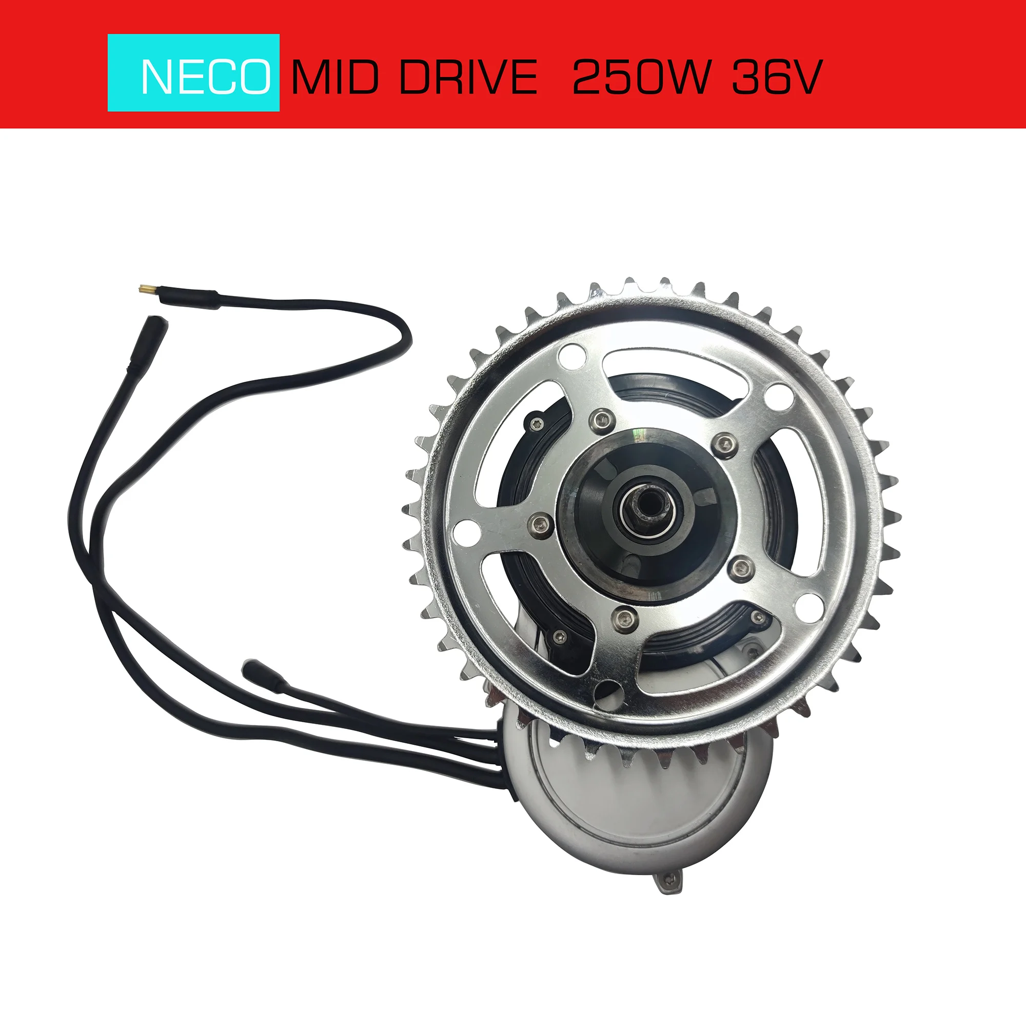 36V 250W Mid Drive Motor Conversion Kit Super EBike Throttle Original Taiwan Parts Ebike Conversion Kit