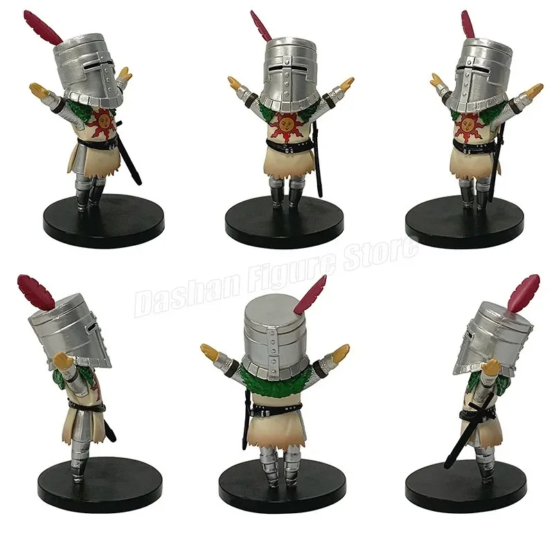 Figurine d'action Dark Souls, Solaire d'Astora, The Fire Keeper, Collection en PVC, Ornements de bureau, Jouets modèles, Cadeaux pour enfants, 10cm