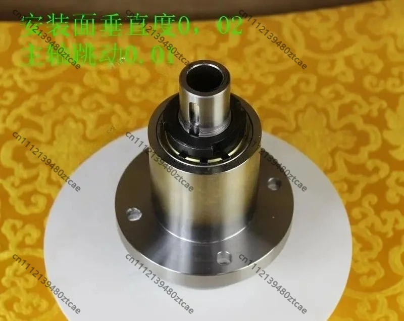 Flange Mounted High Speed Spindle, Industrial Lathe Spindle, CNC Machining Shaft, Mechanical Equipment Replacement Component