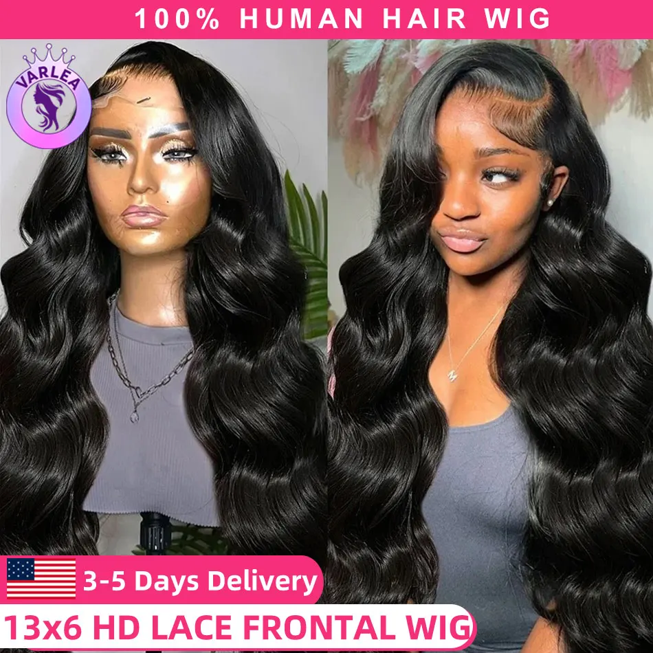 30 40 inch Body Wave Lace Front Wigs Human Hair 13x6 13x4 Hd Lace Frontal Wig Pre Plucked 180% Density Body Wave Wig Human Hair