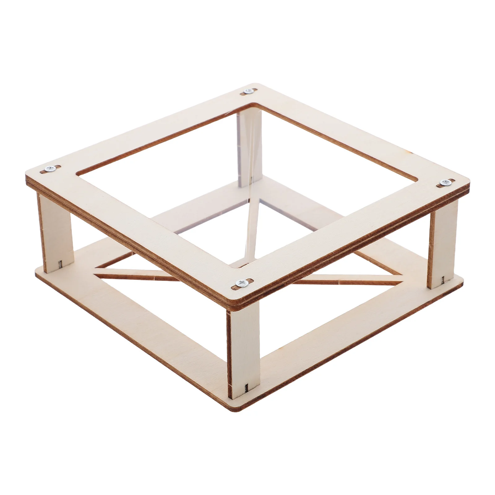 

6Sets DIY Holographic Projector Pyramid Smartphone Display Learning Science Kit 3D Mobile Hologram Prism Stand Projector