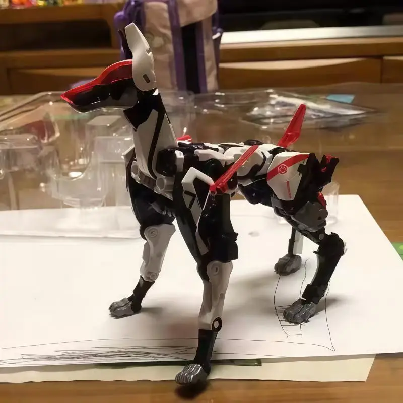 52toys Beast Box Series Roar Dog Transformation Toy Model Mecha Figurine Trendy Collectible Action Figure Birthday Xmas Gift