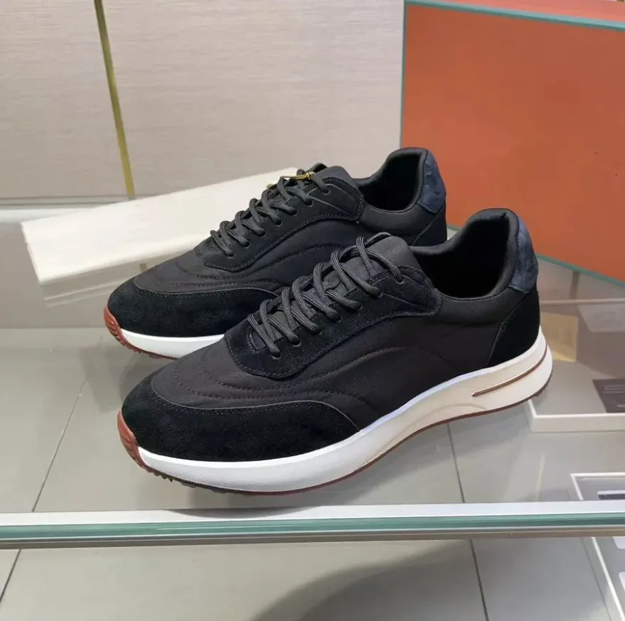 

2026 Premium Quality Men's Sneakers Color-Blocked Thick Sole Lightweight Casual Athletic Footwear New Spring Style