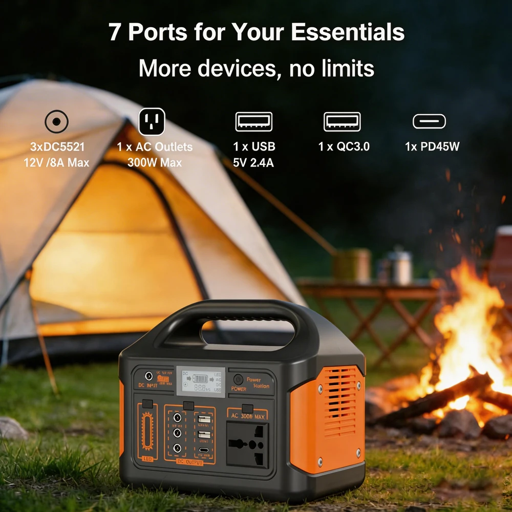 500W Portable Power Station 5