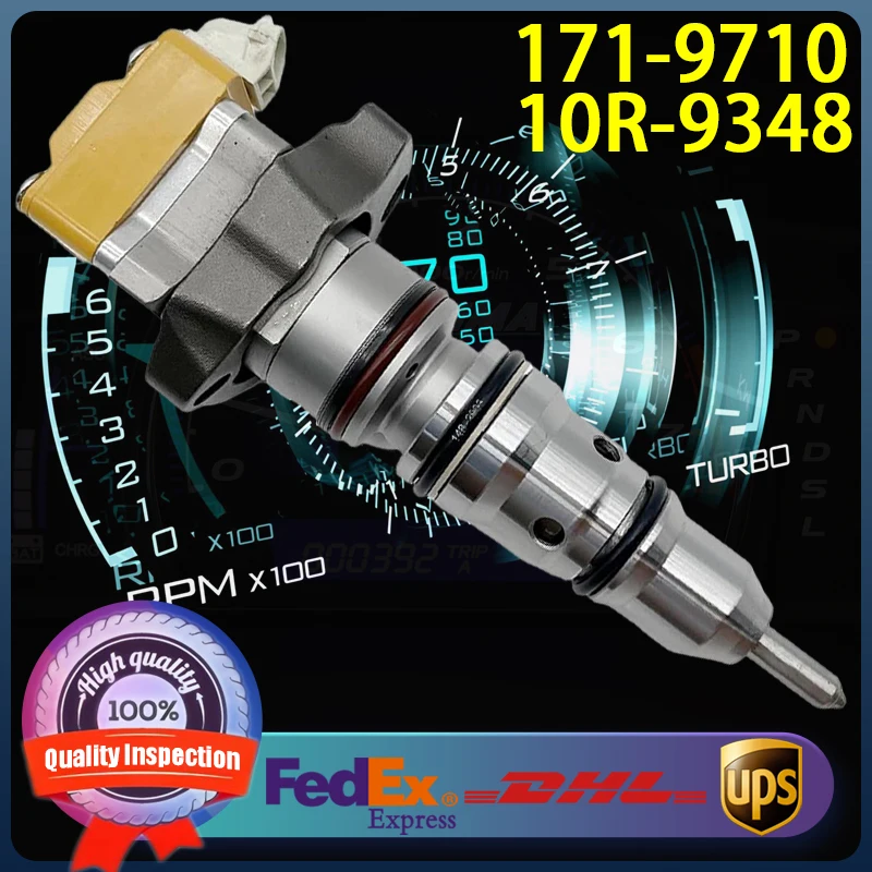 

1pcs 171-9710 10R-9348 High Quality Diesel Fuel Injector 1719710 10R9348 for Caterpillar CAT 3126B Engine