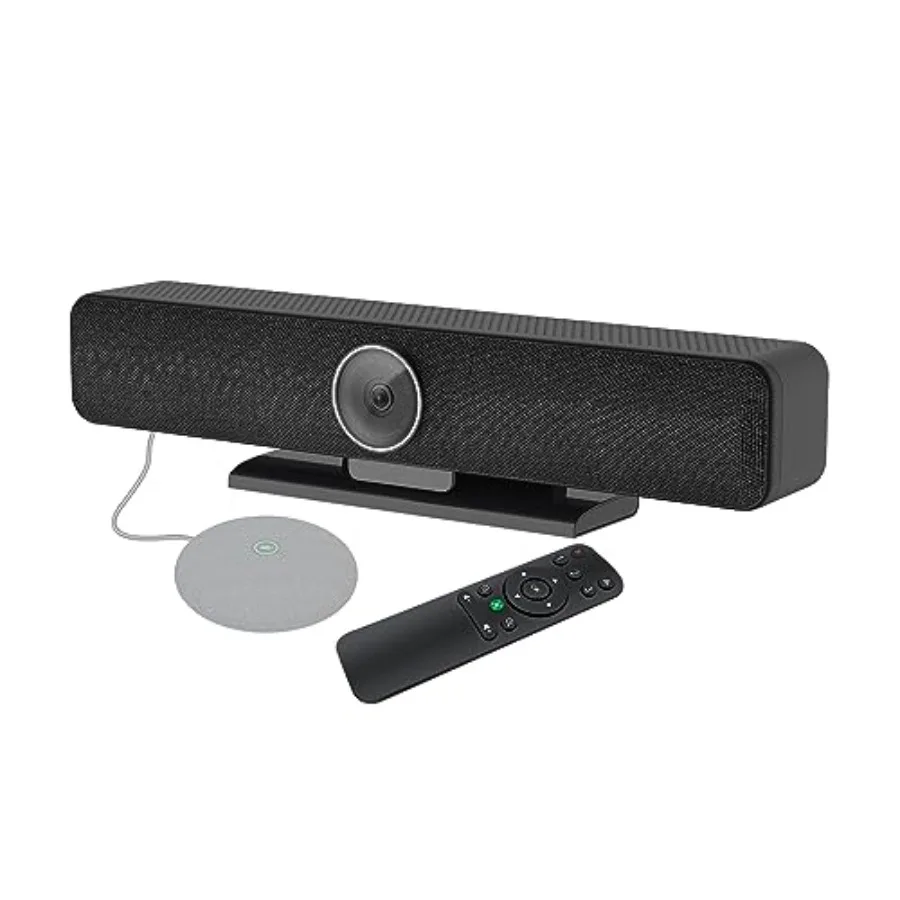 TB5 Video Conferencing System for meeting rooms - aluminum alloy body, matte black finish, Zoom-certified ultra 4K video, pro a