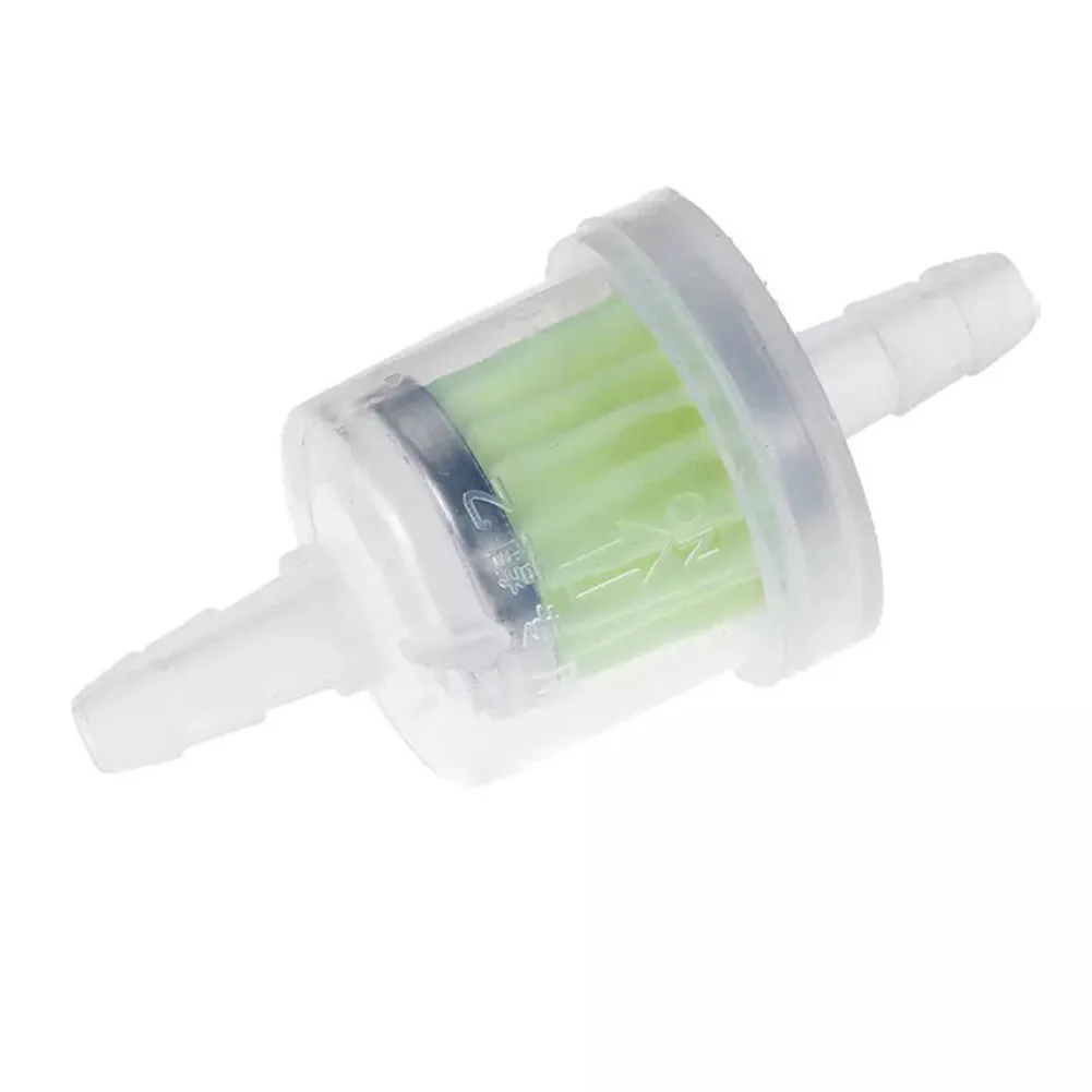 Gasoline Fuel Filter Fuel Filter Oil Filter Petrol Liquid Scooter Gasoline Universal 1Pcs ABS Green Paper Core