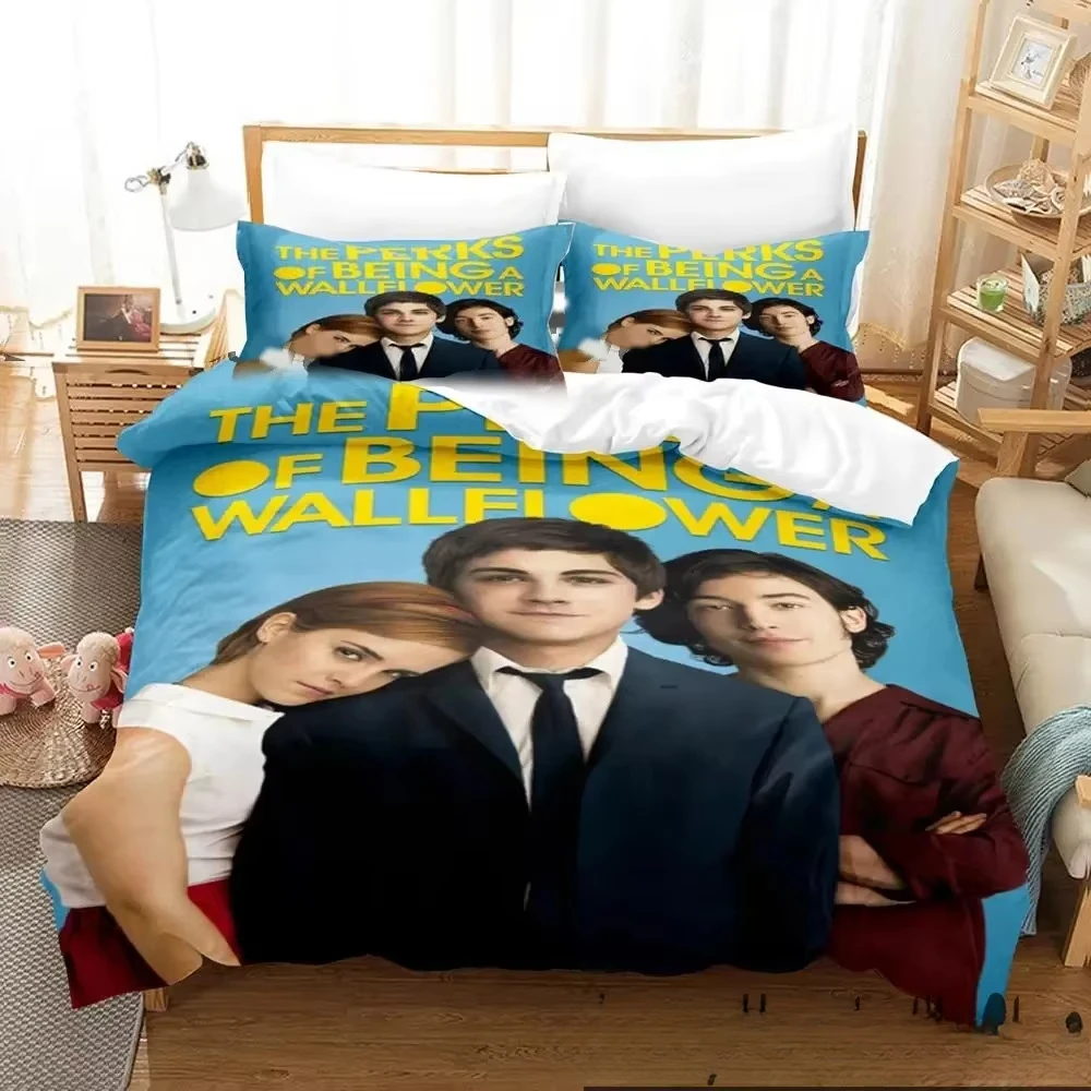 

The Perks of Being a Wallflower Bedding Set Boys Girls Twin Queen King Size Duvet Cover Pillowcase Bed boys Adult