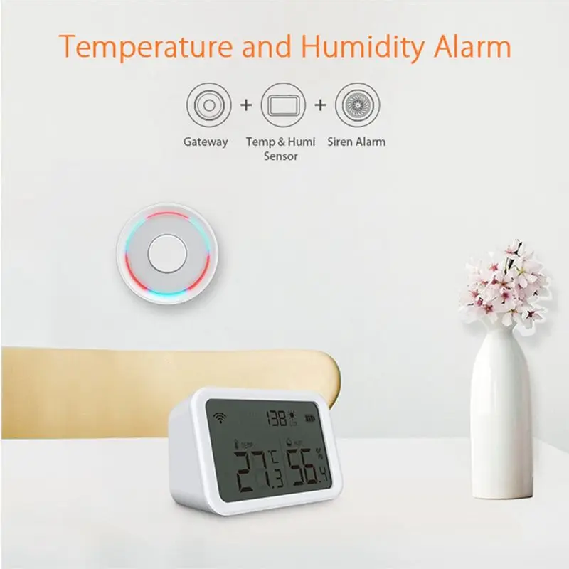 

Шлюз-хаб BOFF Tuya ZigBee проводной, центр умного управления с интерфейсом LAN, удаленное управление с помощью приложения, поддержка подустройств ZigBee