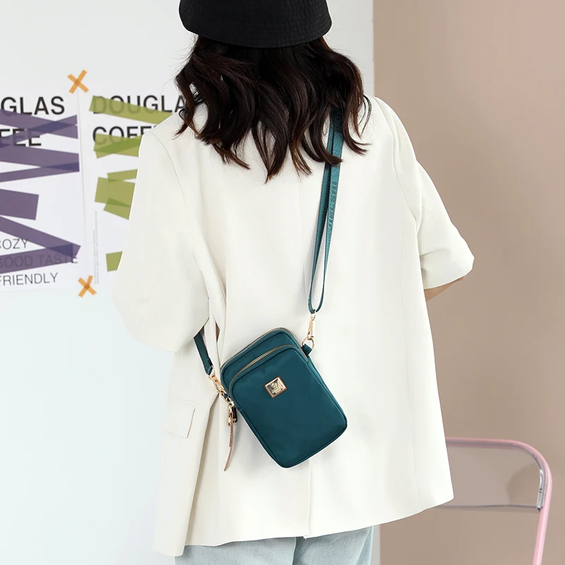 Fashion Small Women Crossbody bags Brand Nylon Mini Ladies Messenger Bag girls Purse Mobile Phone Shoulder Bag Female Handbags가방