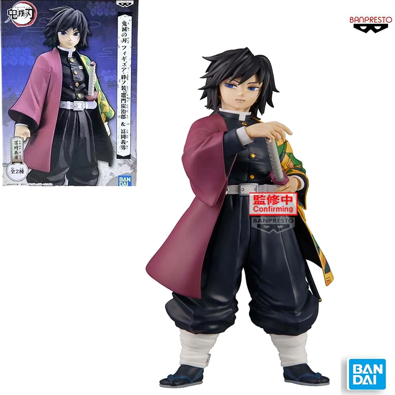 

Bandai Original Genuine Banpresto Grandista Demon Slayer 24cm Tomioka Giyuu Anime Figures PVC Toys Collector Figurine Model Doll