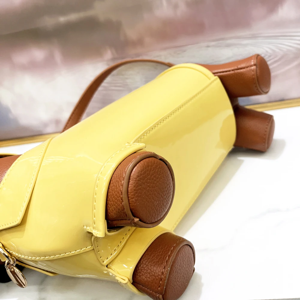 Geldbörsen und Handtaschen für Damen, Designer-Umhängetasche aus Leder, niedliche Hundeform, Abendparty-Tasche, Damentasche – Detail 25