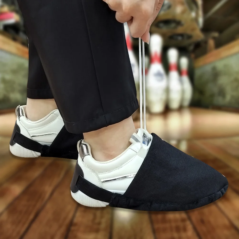 

Bowling Shoe Covers Cotton Slider Kids Camper Slippers Wear Resist Reusable Simple Appearance Sports Supplies