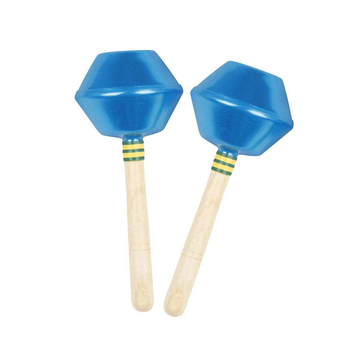 Orff Sand Hammer Orff Musical Percussion Instrument Children Rattle Toys Musical Instrument Toy,1Pair Blue