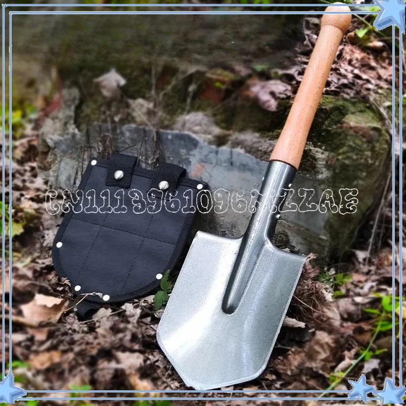 N1 Manganese Steel Engineer Shovel Outdoor Shovel Vehicle Self Defense Fishing Cold Steel Shovel Hardened Thickened