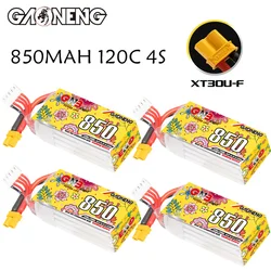 GNB 4S1P 15.2V 850mAh 120C Lipo Battery For FPV Racing Drone RC Quadcopter Helicopter Parts Light Weight XT30 Plug 15.2V Battery