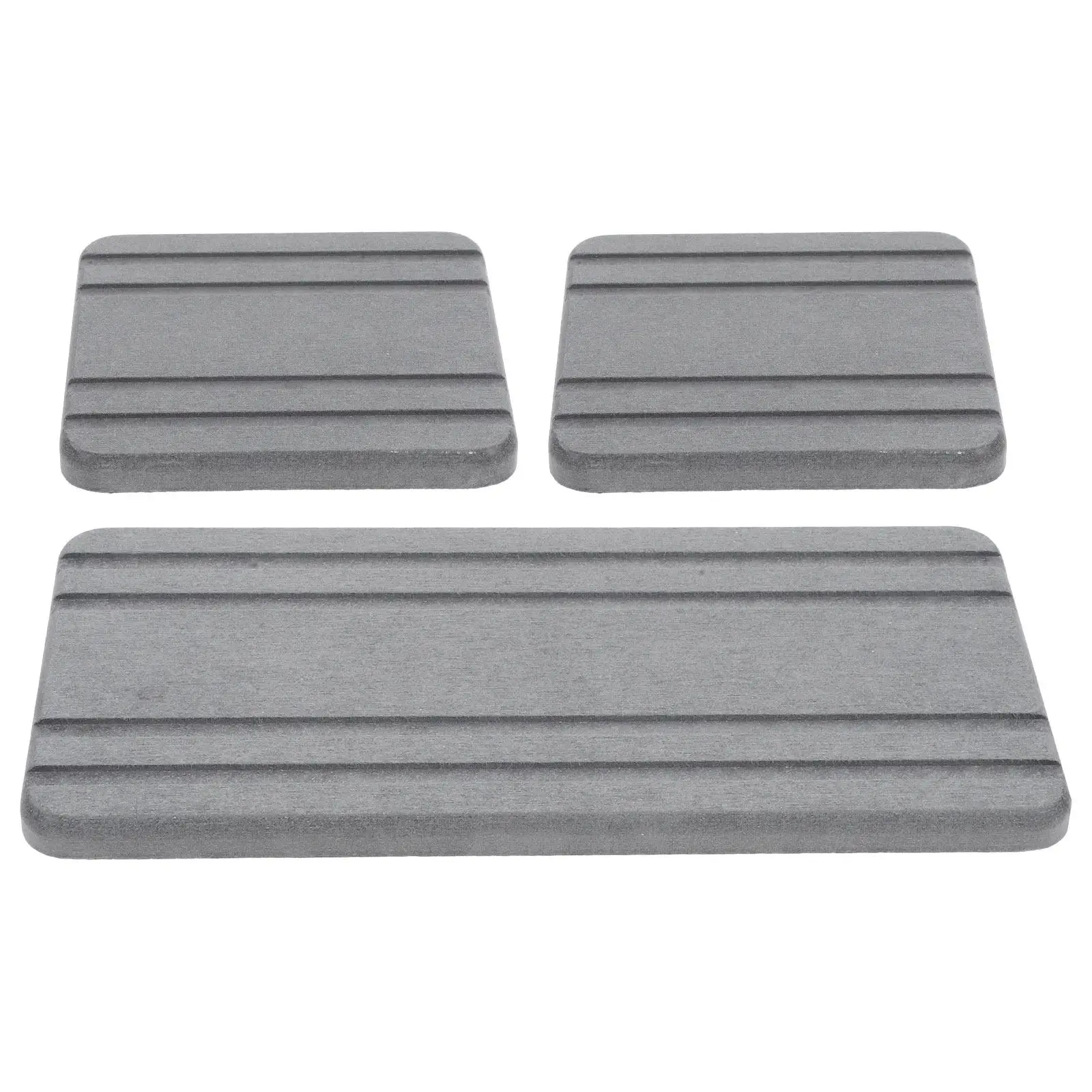 3 Piece Absorbent Stone Drying Tray Fast Dry Kitchen Bathroom Sink Vanity Counter Mat Soap Dispenser Sponge