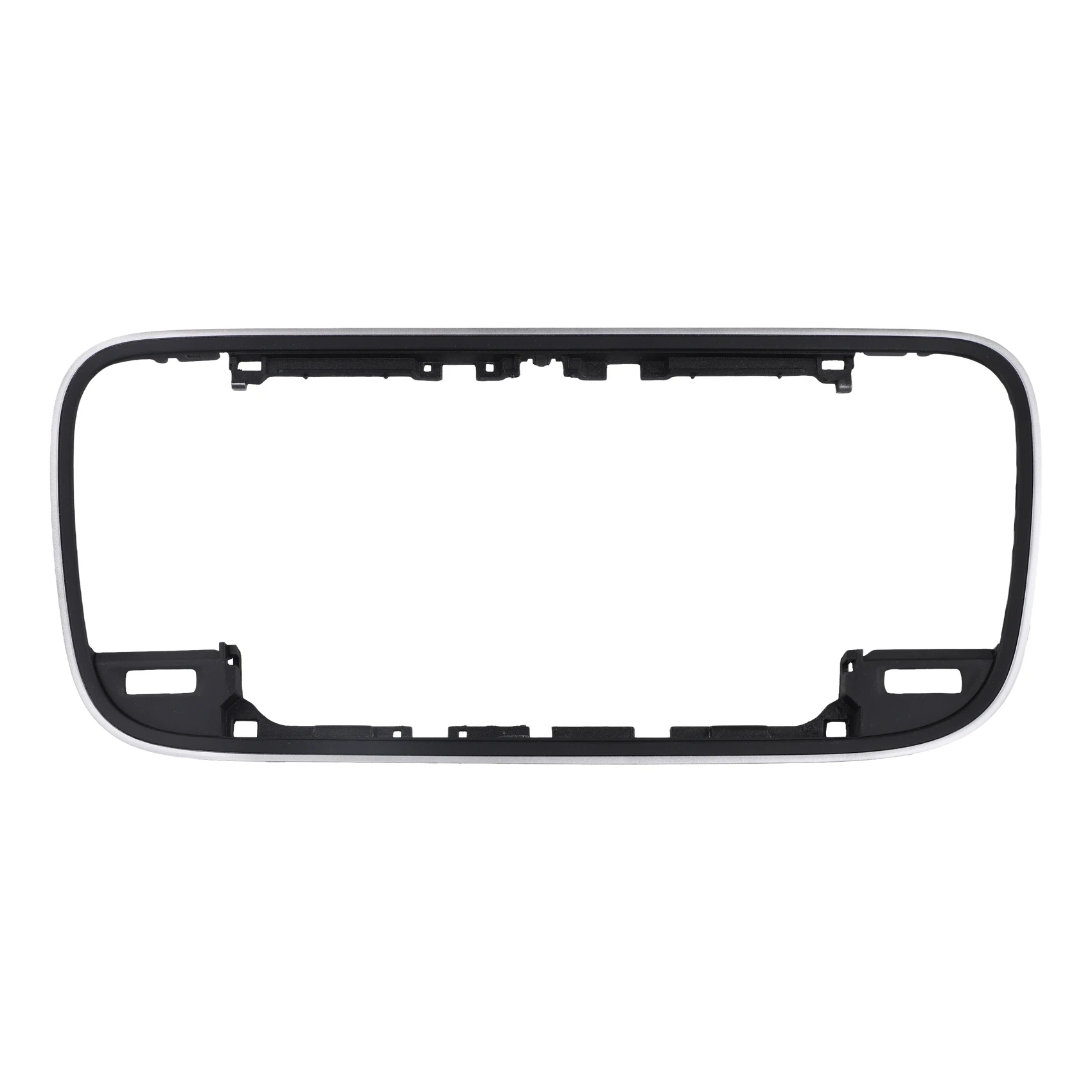 

A85E-For VW Beetle 2012-2019 Dashboard Center Air AC Vent Frame Chrome Bracket Instrument Panel Trim Cover 5C1858069G Car Part