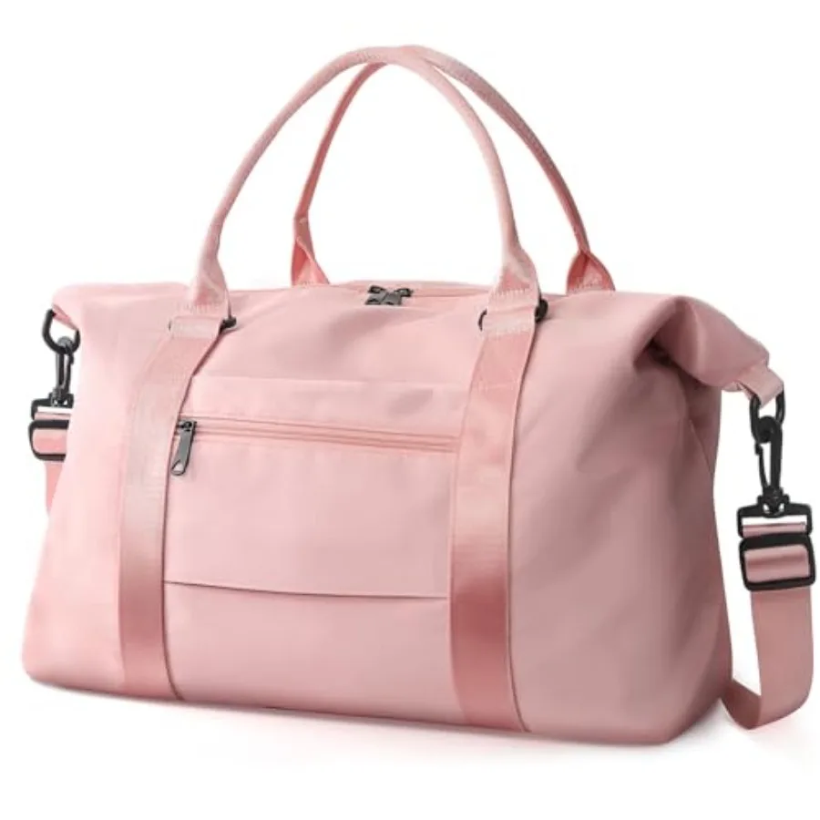 Travel Duffle Bag, Waterproof Weekender Carry On Tote Bags for Women, Sport Gym Bag for Men, Hospital Bag for Labor and Deliver