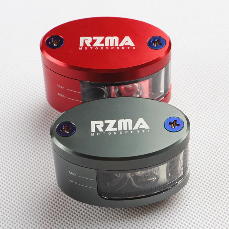 RZMA brake upper pump transparent oil pot aluminum alloy modified disc brake direct push top pump oil cup visible