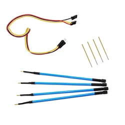 4Pcs/Set Probe Pens with Connect Cables Kit LED BDM Frame For KTAG KESS KTM100 FGTECH BDM100 CMD DIMSPORT Auto Accessories