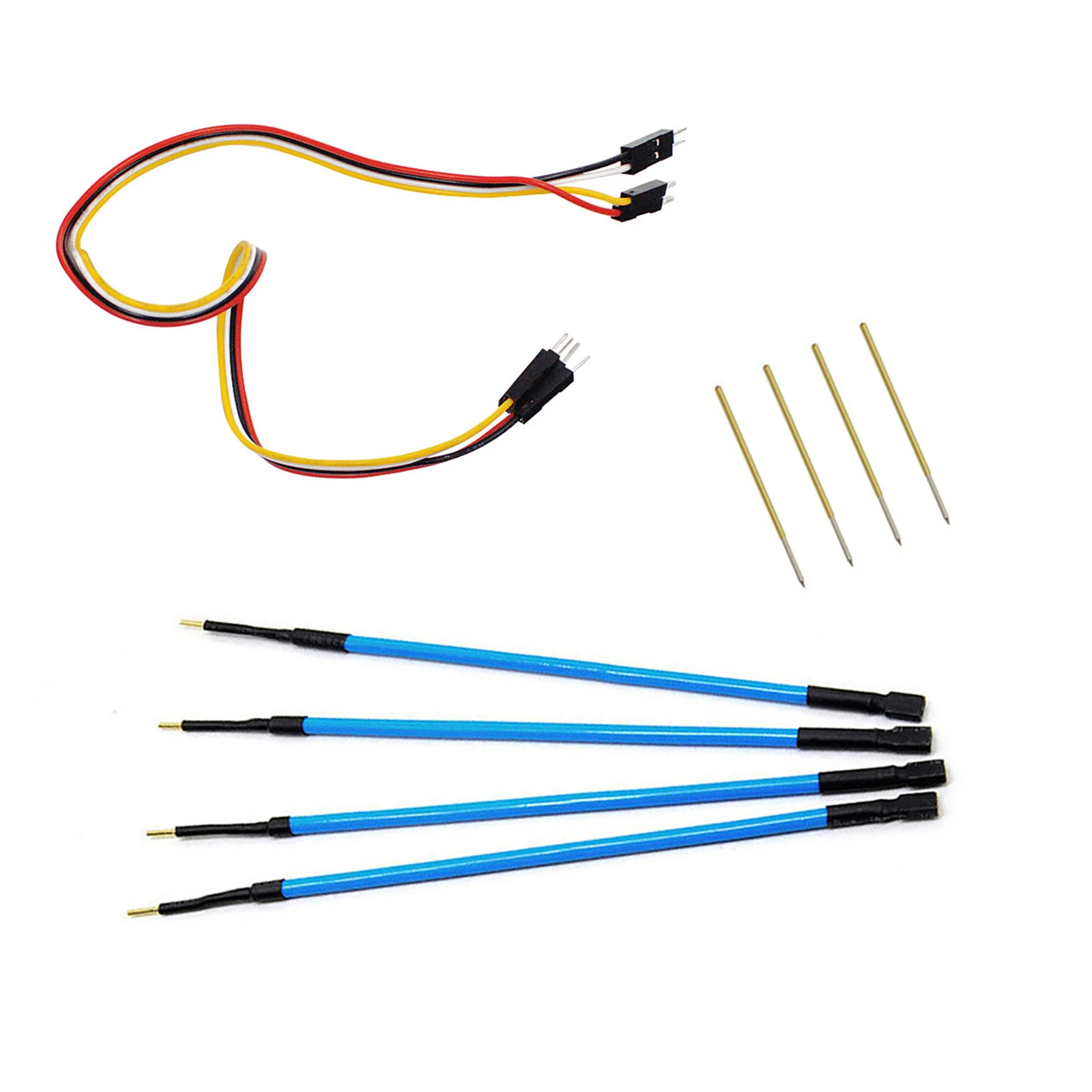 4Pcs/Set Probe Pens with Connect Cables Kit LED BDM Frame For KTAG KESS KTM100 FGTECH BDM100 CMD DIMSPORT Auto Accessories