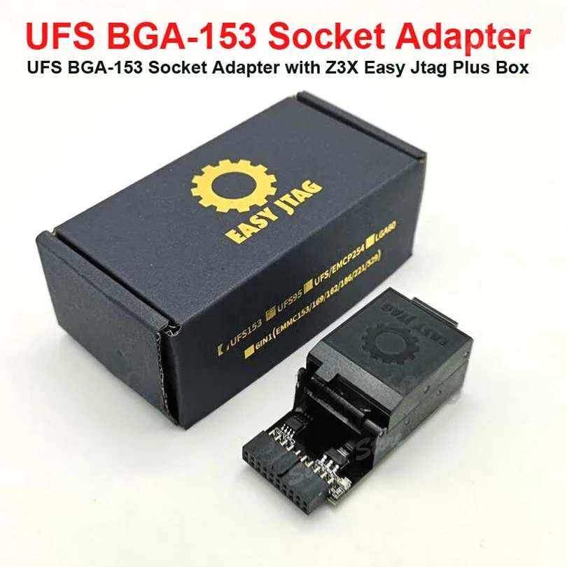 Original new Z3X EASY JTAG PLUS BGA UFS 153 programmer movable seat