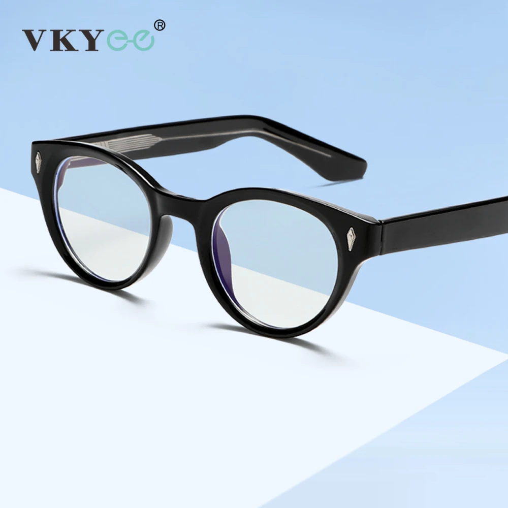 

Очки для чтения VICKY KG2531: Простые, классические, овальные, с эффектом «кошачий глаз», индивидуальный дизайн, защита от синего света, для женщин, с возможностью коррекции зрения
