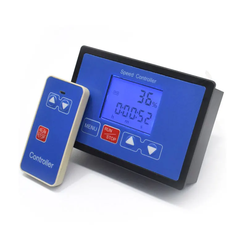 Multifunctional Brush Motor Controller DC 12v 24v 36v 48v 20A Start Stop Speed Regulation Soft Start Timed loop remote control