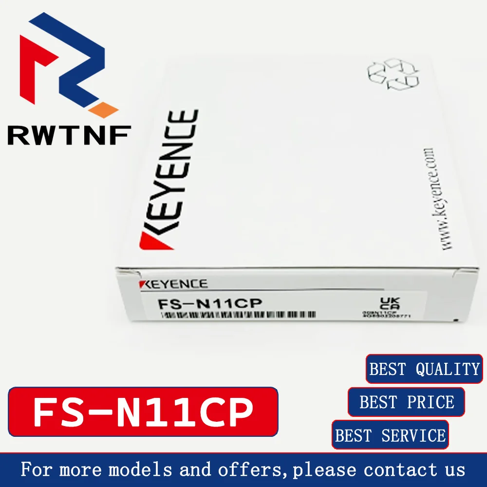 Brandneuer Original KEYENCE FS-N11CP PNP digitaler Glasfaserverstärkersensor