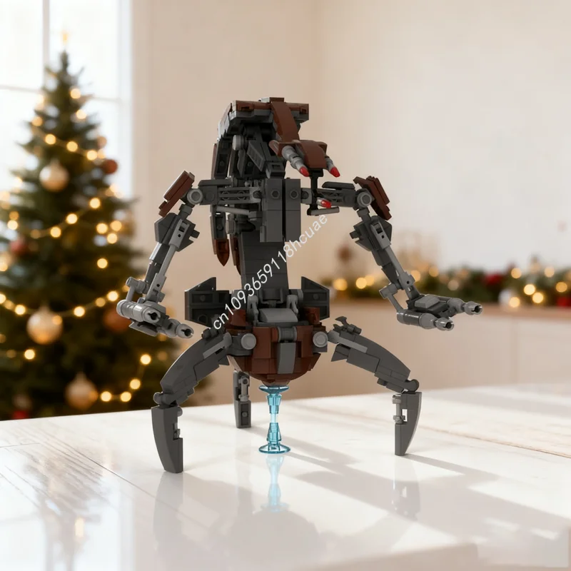 

508 шт. MOC UCS Droideka Star Battle UCSed модель строительные блоки Рождественский подарок архитектура сборка DIY креативные игрушки кирпич