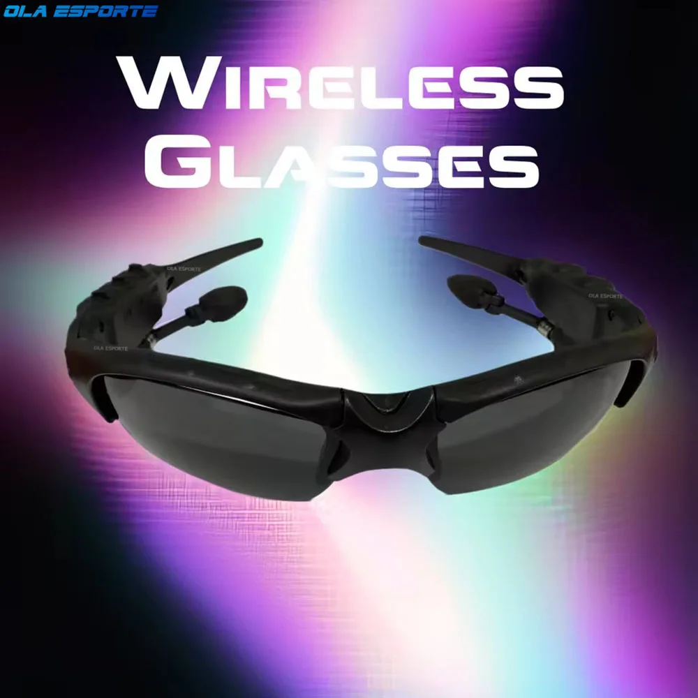 

Уличные очки, гарнитура, стереонаушники, беспроводная гарнитура с микрофоном, очки, солнцезащитные очки для вождения, езды на велосипеде, спортивные наушники 2025