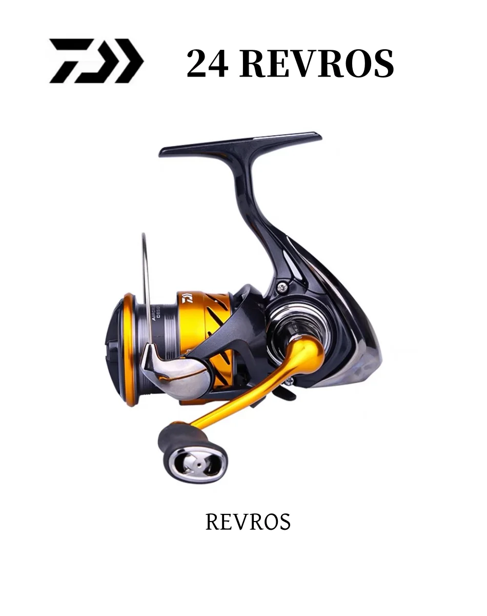 Катушка для спиннинга DAIWA REVROS LT, легкая, для дальнего действия, для рыбалки в море, импортная Рыболовная катушка